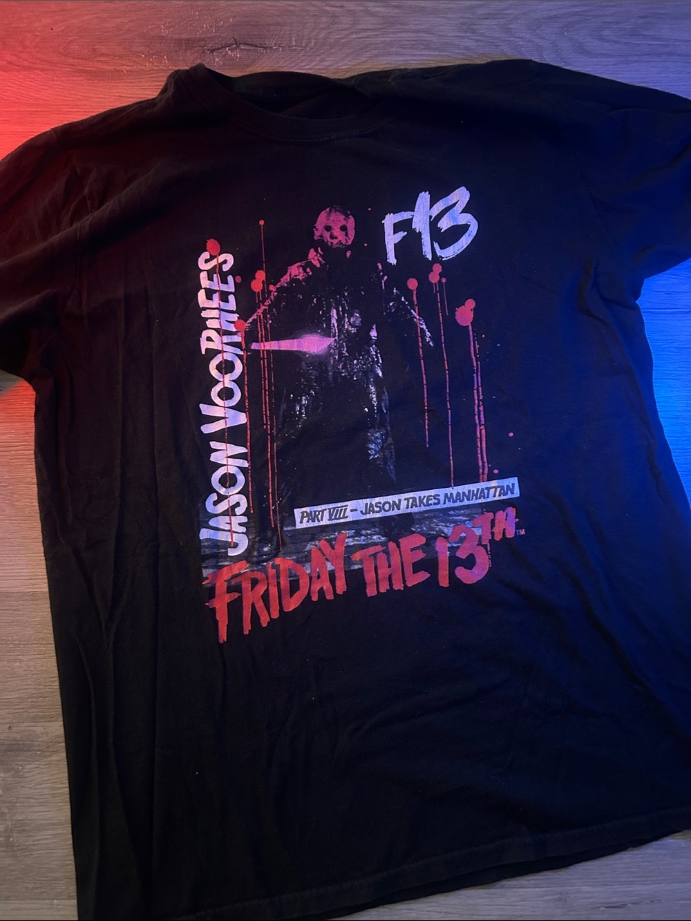 Friday the 13th Jason Voorhees horror tee